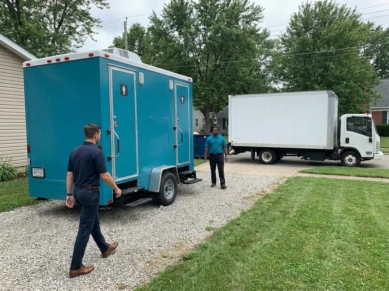 Executive Mobile Restroom Trailers in Dayton, OH
