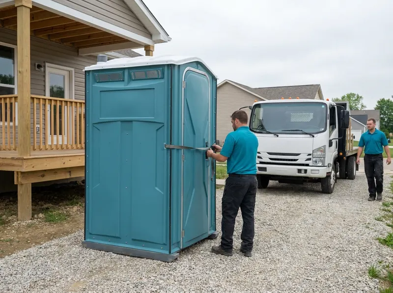 High-Rise & Crane-Lift Portable Toilets in Dayton, OH